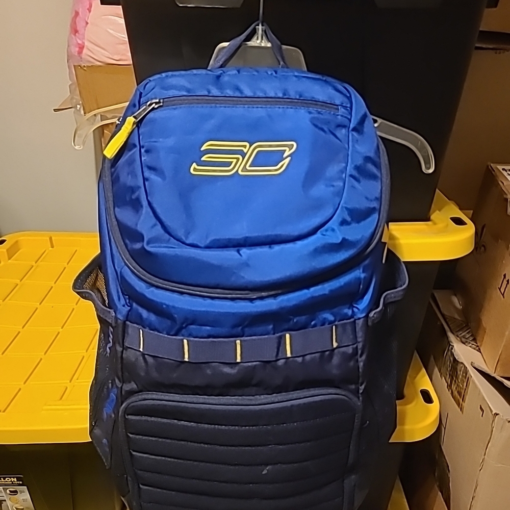Under Armour SC Blue & Yellow Men's Backpack